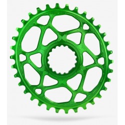 AbsolutBlack - Spiderless chainring XX1 Style OVAL... 2