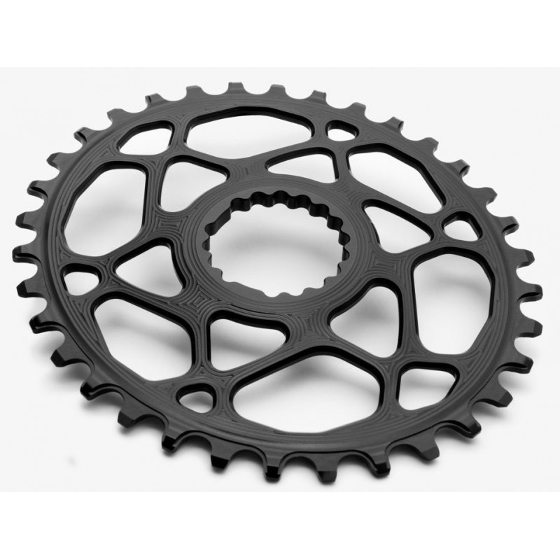 AbsolutBlack - Spiderless chainring XX1 Style...