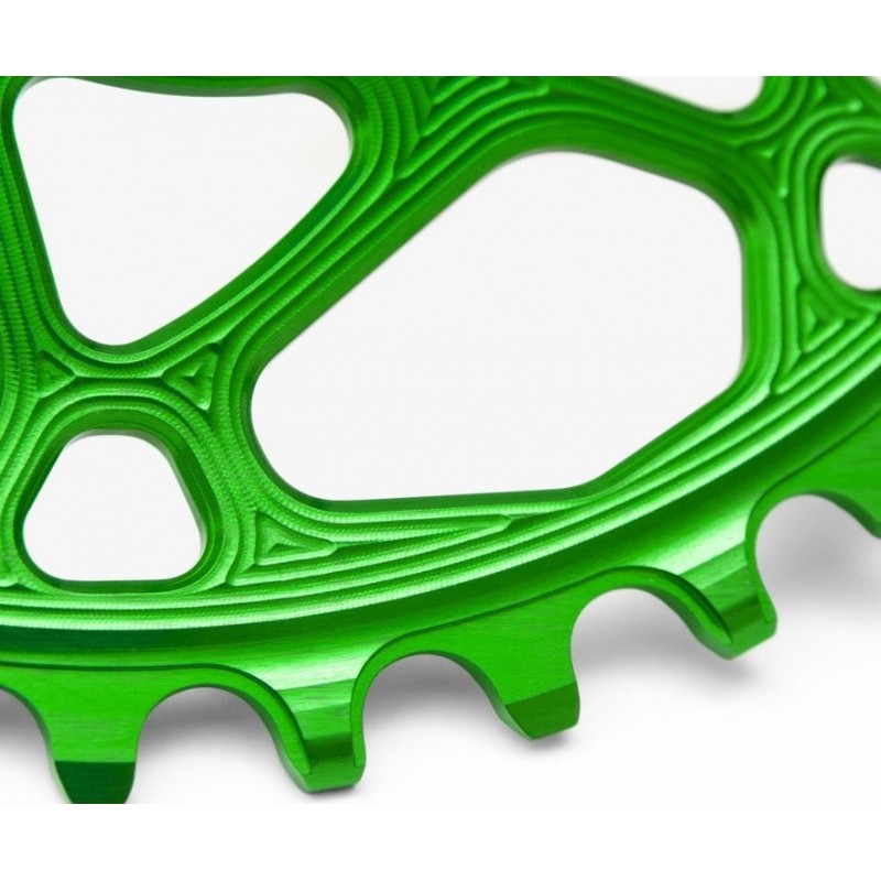 AbsolutBlack - Spiderless chainring XX1 Style...