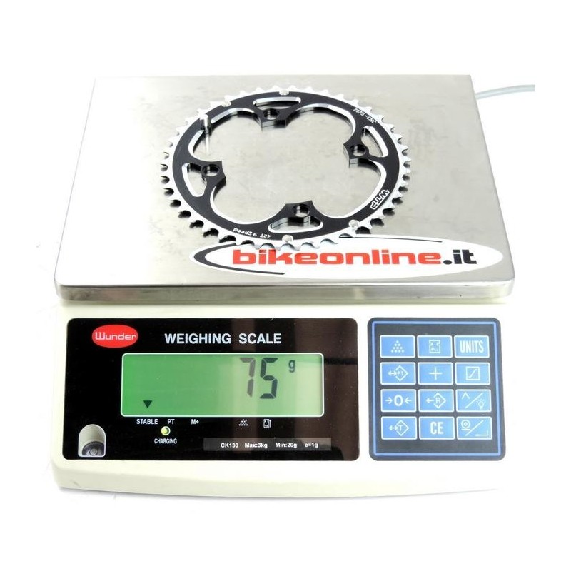 WTP - Black chainring 42T 104mm 75g