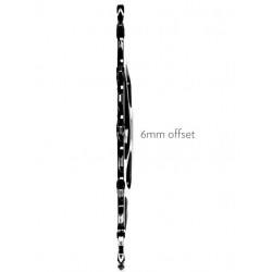 AbsoluteBlack - Monocorona XX1 style OVAL RACEFACE colore nero 6mm Offset 2