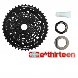 E*Thirteen - Steel/ergal 9-44T 11s  black cassette 320g 2