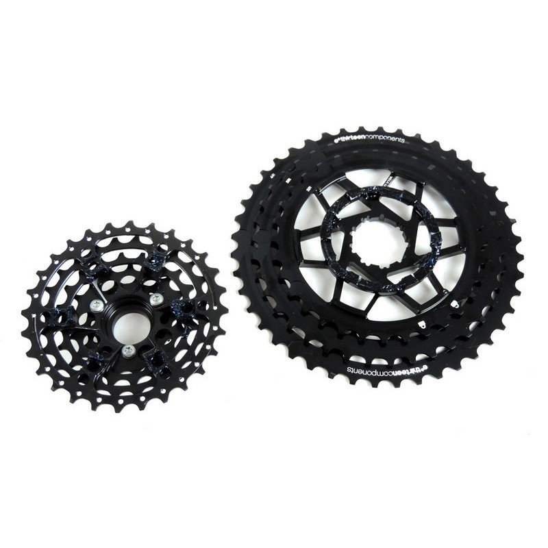 E*Thirteen  - Pacco pignoni  steel/ergal 9-44T...