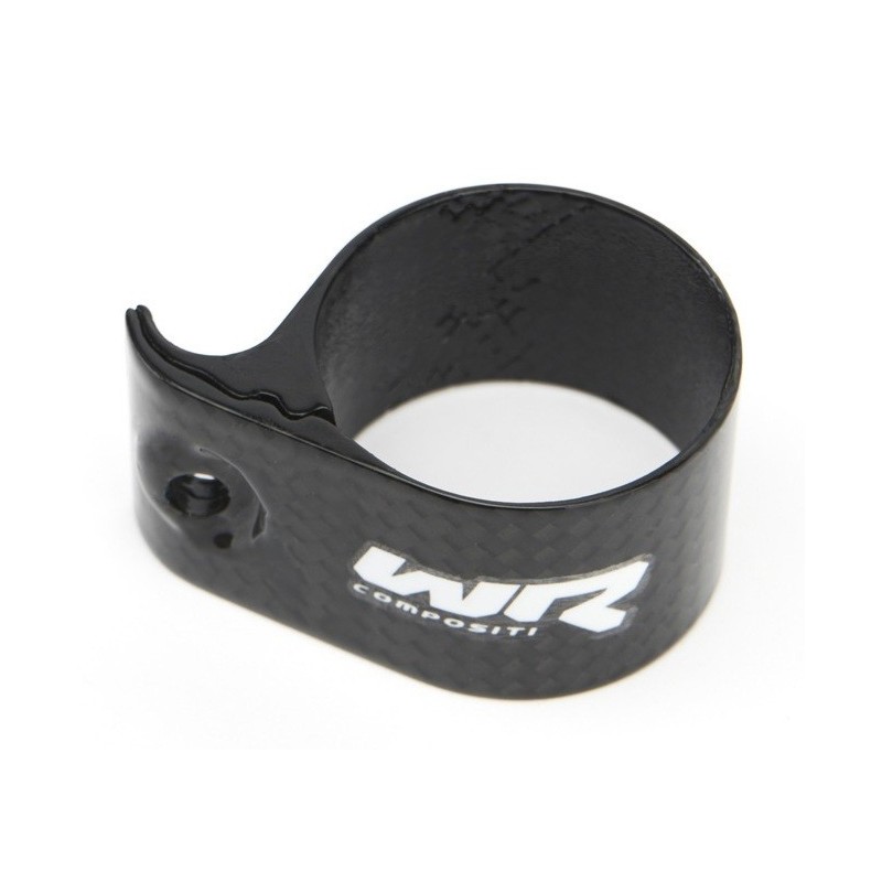 WR COMPOSITI - Full carbon derailleur clamp 6g