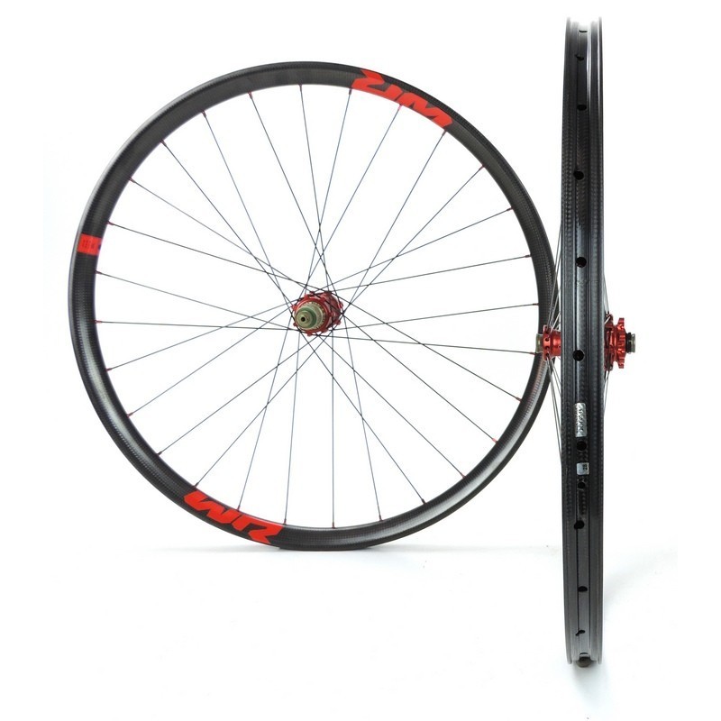 WR Compositi XC28 32mm 29ER / Extralite HyperHubs carbon MTB wheelset from 1.210g