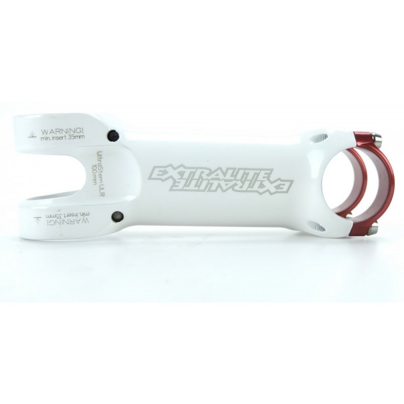 Extralite - Attacco manubrio UltraStem ULR Bianco da 93g_2