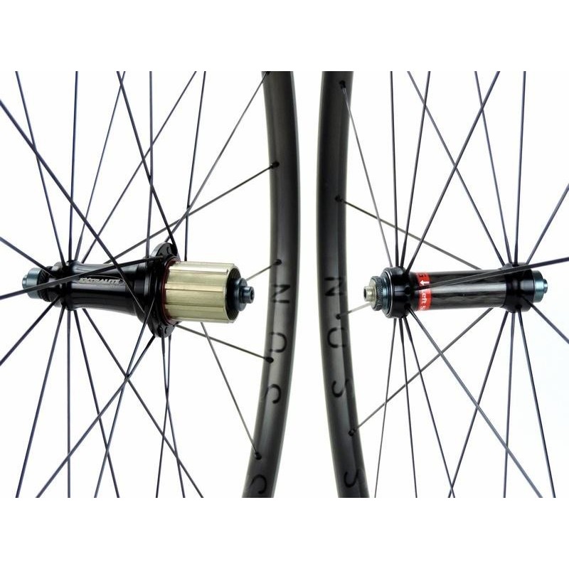 H Plus Son Archetype 25x23mm clincher / Extralite MRC01 road wheelset from 1.370g
