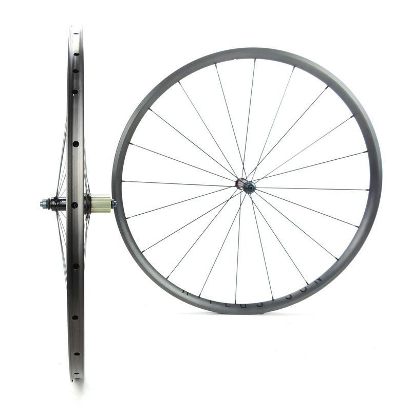 Ruote strada alluminio H Plus Son Archetype 25x23mm clincher / Extralite MRC01 da 1.370g