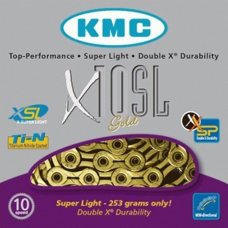 KMC - X10 SL GOLD chain 240g