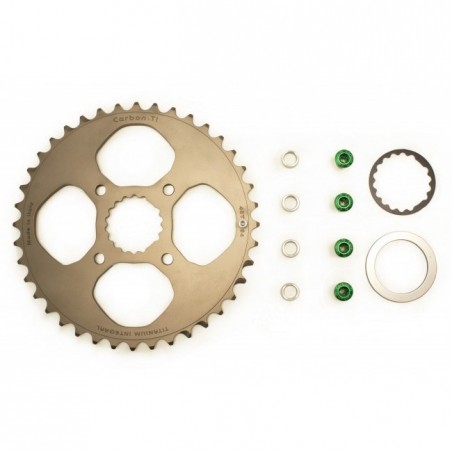 Carbon Ti - Chainring X-Ring Ti Integral 38T X-Hollowgram (Cannondale) 99g