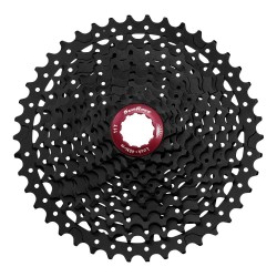 SUNRACE - Steel/ergal 11-46 11s black cassette 465g