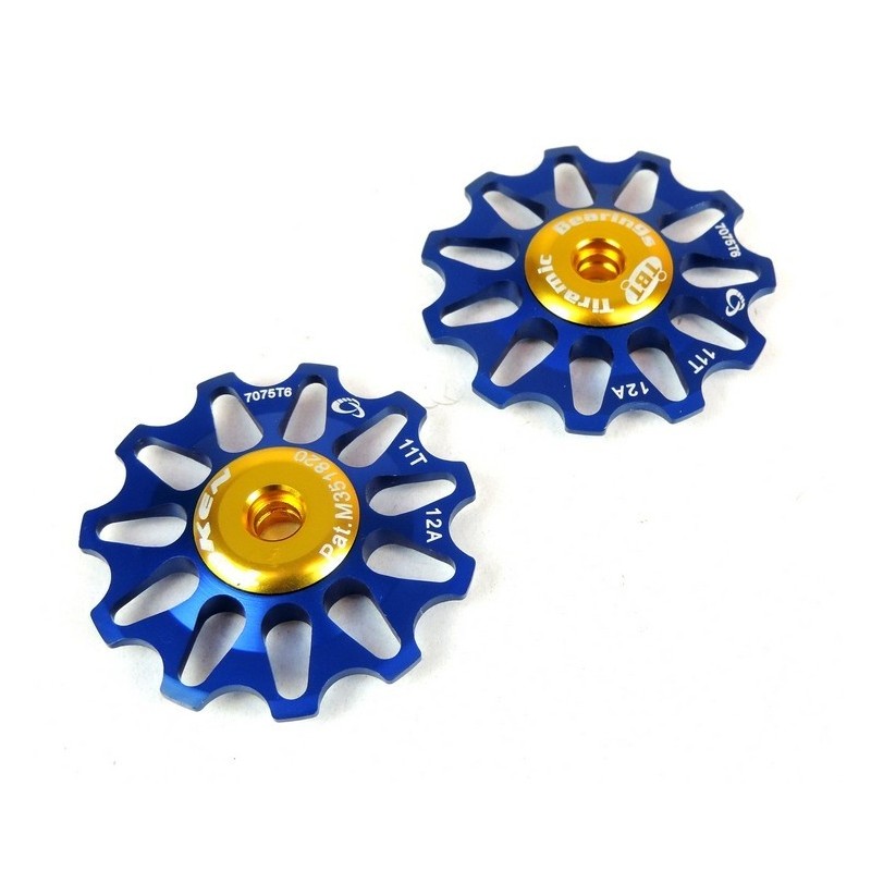 Token - Coppia pulegge TIRAMIC 11T 9.5 + 9.5g