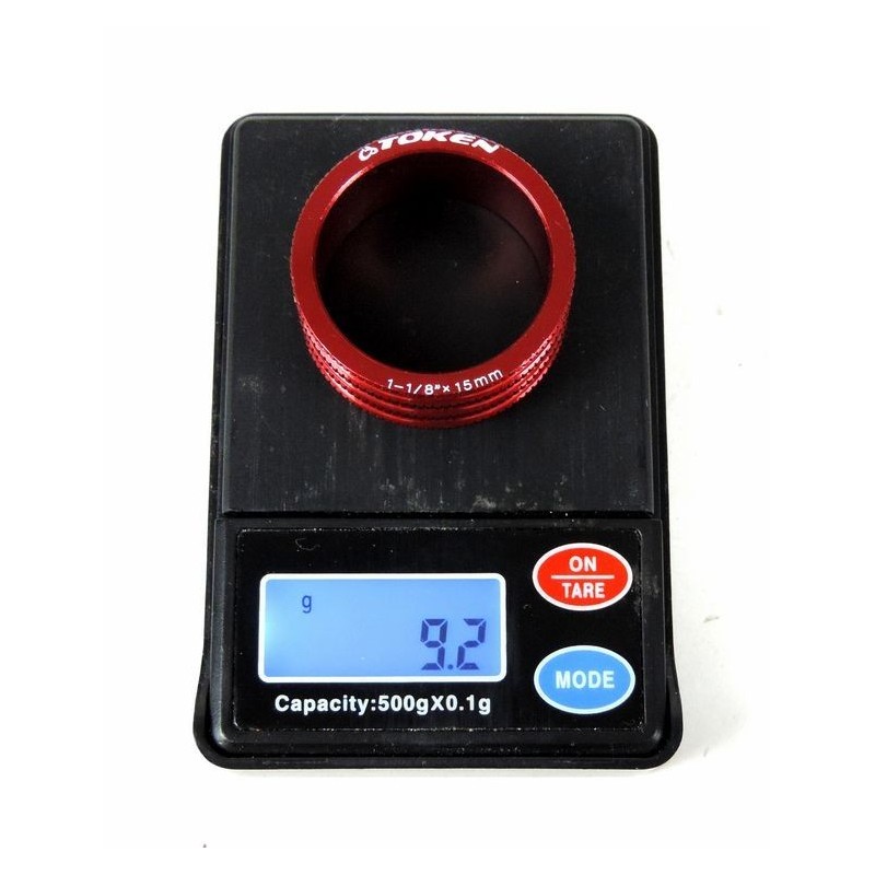 Token - Superlight alloy spacer 15mm 9.2g