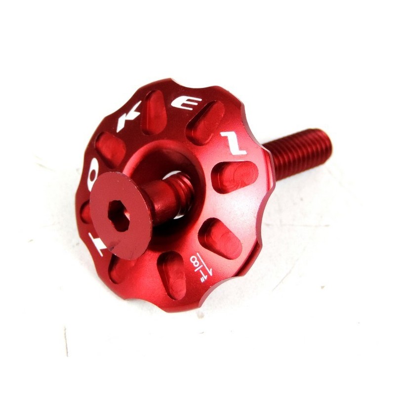 Token - Tappo sterzo anodizzato con vite in...