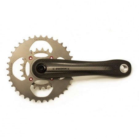 Carbon Ti - Chainring X-Ring Ti Integral 36T X-S-Works (Specialized) 84g