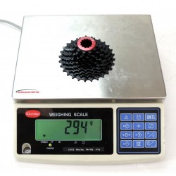 SUNRACE - CSRX Steel/ergal 11-2811s black cassette 294g 2