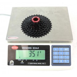 SUNRACE - CSRX EAW Steel/ergal 11-36 11s black cassette 351g 2