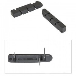 Ashima - Pair brake pad Campagnolo and Shimano alluminium... 2