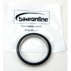 Bikeonline - Bearing 6809 45x58x7mm 38g 2
