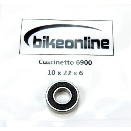 Bikeonline - Cuscinetto 6900 10x22x6mm 9g