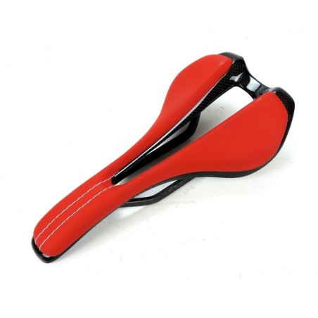 WR COMPOSITI - Luxury saddle wrapped genuine leather full carbon from 138g