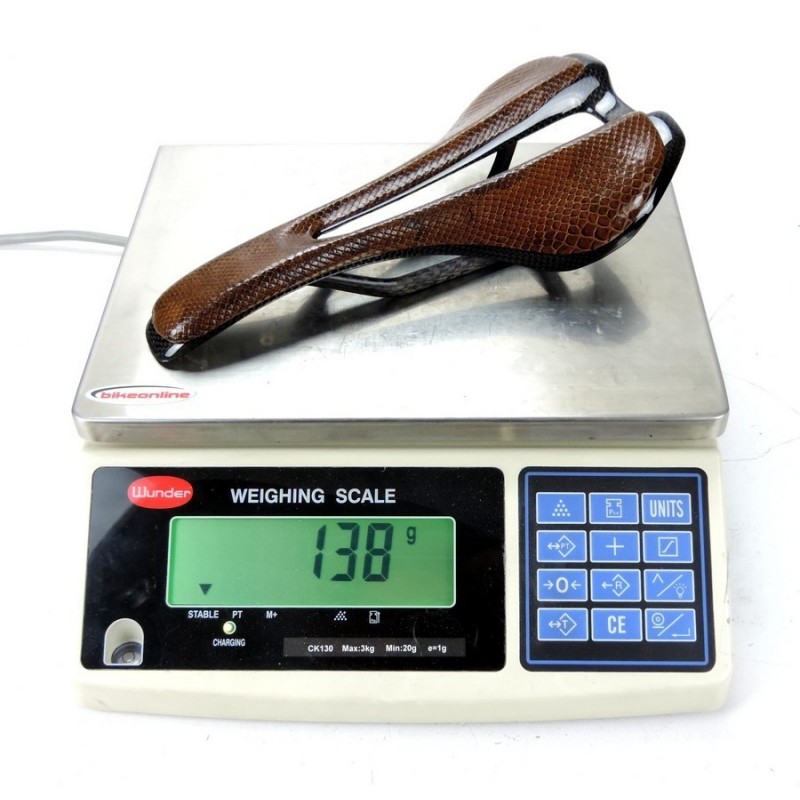 WR COMPOSITI - Sella Luxury PYTHON rivestita in...