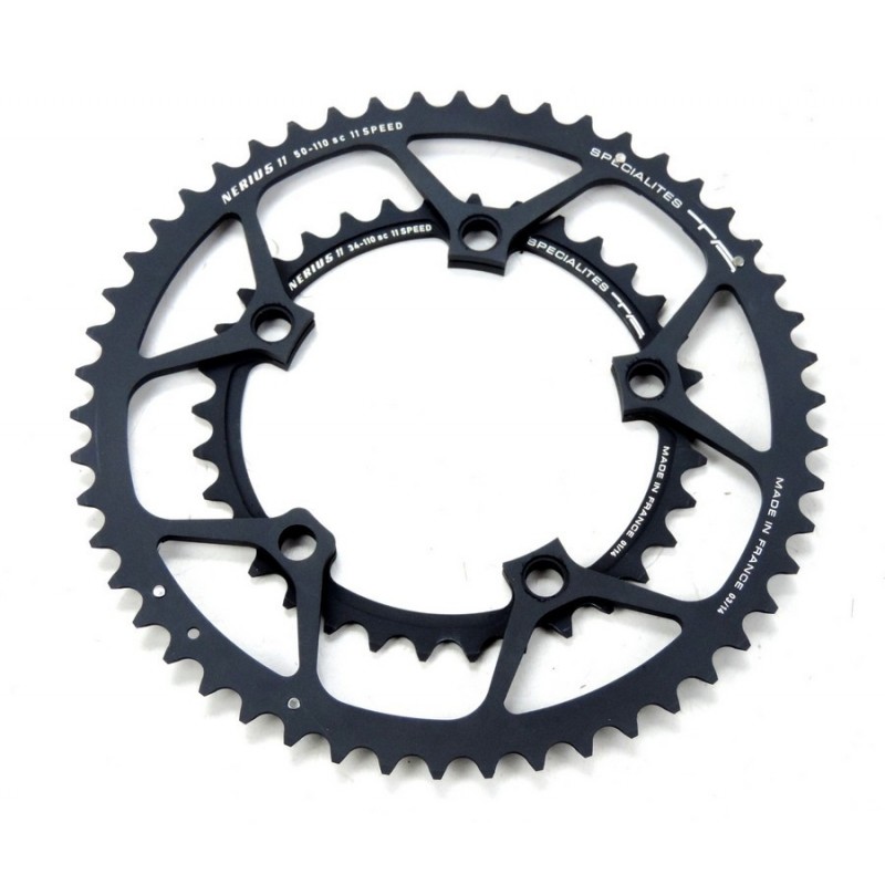 Specialites TA - chainring set Nerius11 50t-34t 110mm BCD campagnolo 99g