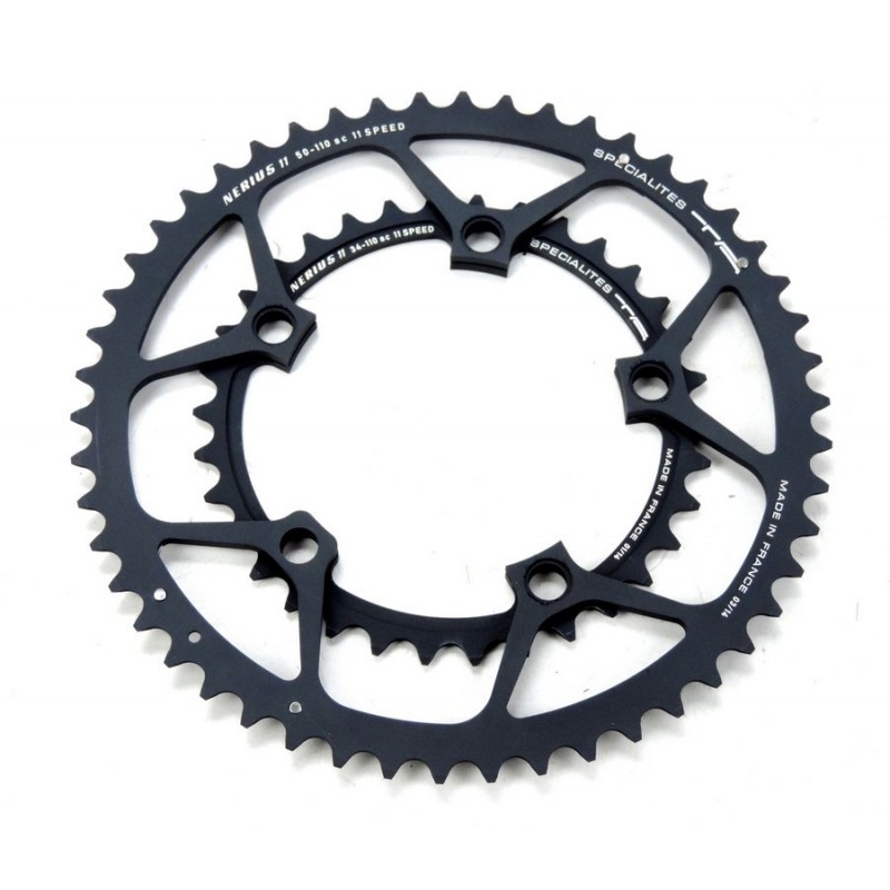 Specialites TA - chainring set Nerius11 50t-34t 110mm BCD Campagnolo UltraTorque 99g