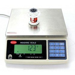DT SWISS - Mozzo anteriore Lefty bianco 122g 2