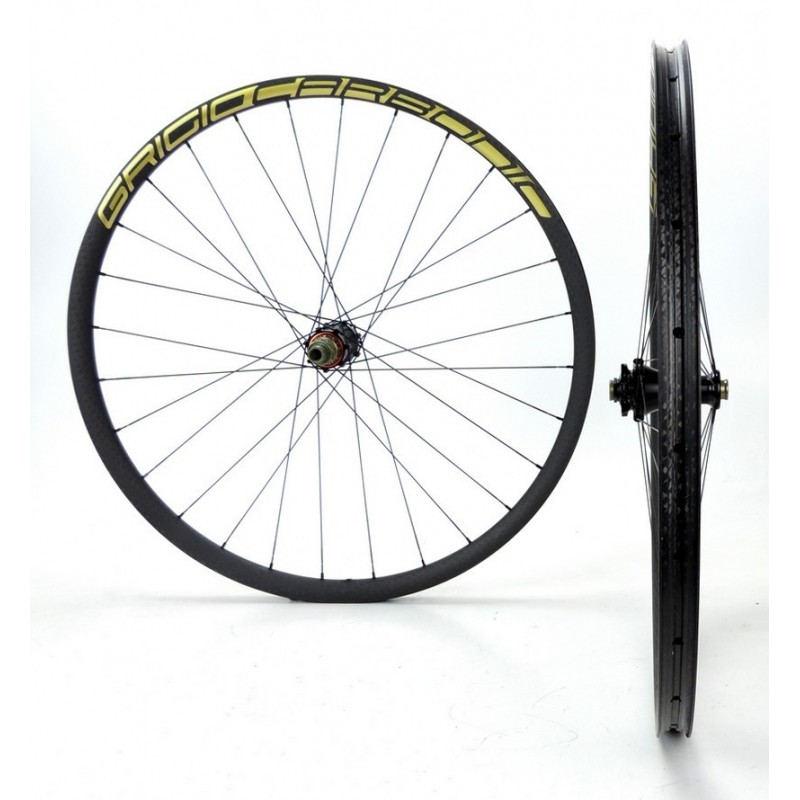 HardWheel RS-L T1000 29ER / Extralite HyperHubs carbon MTB wheelset from 989g