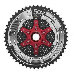 SUNRACE - Steel/ergal 11-50 12s black cassette 531g 2