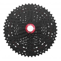 SUNRACE - Steel/ergal 11-50 12s black cassette 531g