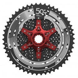 SUNRACE - Steel 11-50 12s black CS-MX80 cassette 519g