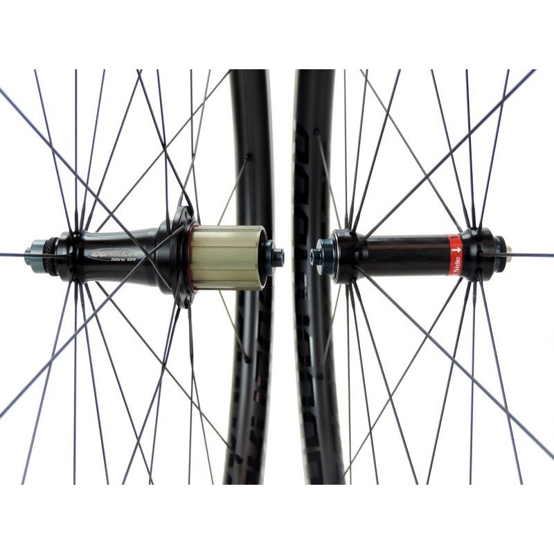 ROCKYROAD 33 TUBULAR / Extralite MRC01 carbon road wheelset 1.083g