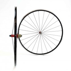Ruote strada alluminio DRC KTC 380 clincher / Extralite MRC01 da 1.150g 2