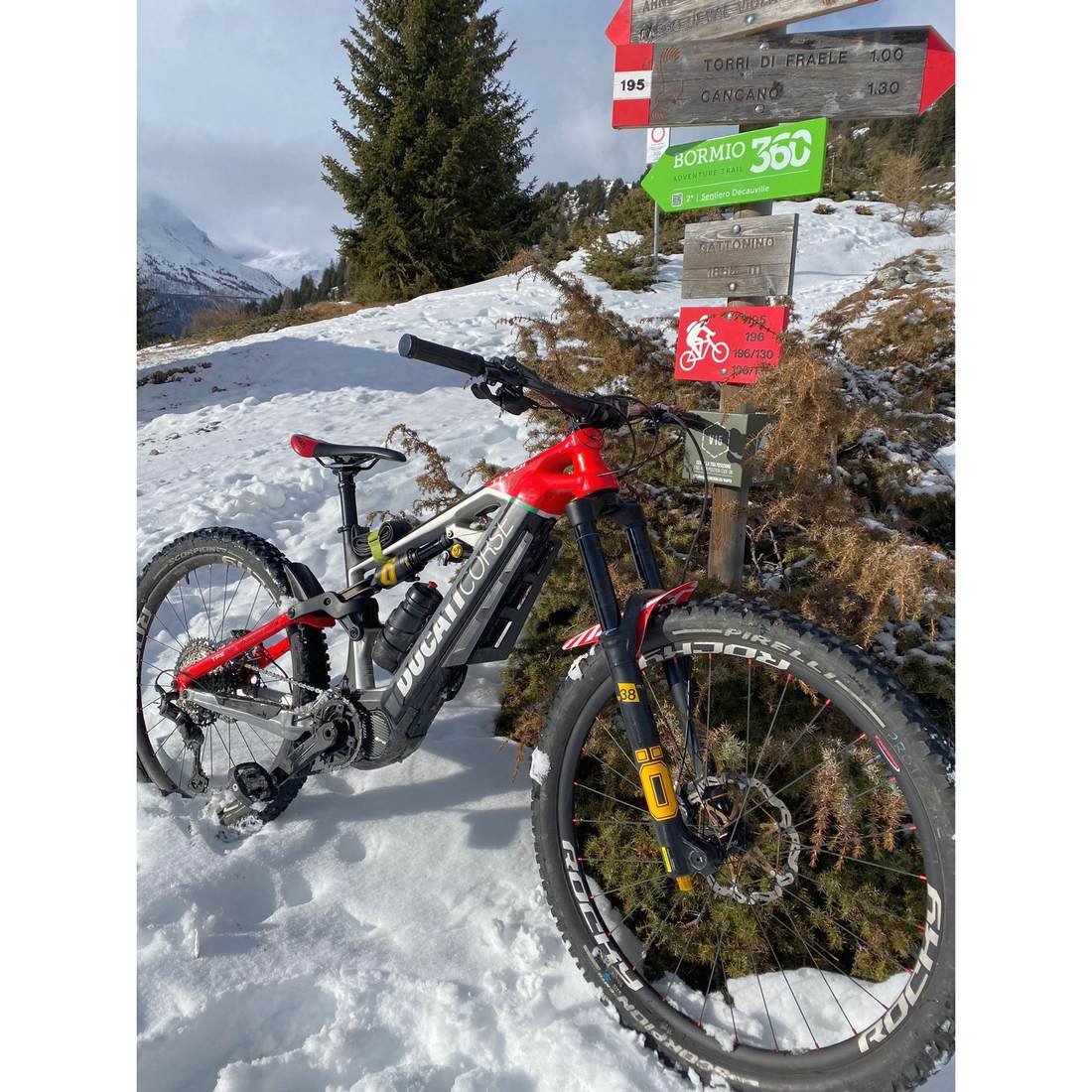 Ruote MTB alluminio Enduro / E-bike ROCKY BIGFOOT / ROCKY SP Boost MTB su Thok Bikes Ducati